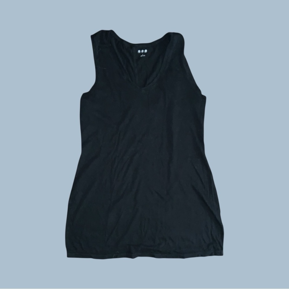 Three Dots Long Tank set of two one size large one size medium